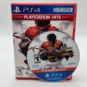 Street Fighter 5 V PH (Sony PlayStation 4(PS4), 2016) Tested - Working